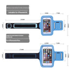 Ultimate Running Sports Phone Case Arm Band - Fits iPhone 15, 14 Pro Max, XR, 6, 7, 8 Plus & Samsung Note Series (Max 7 Inch)