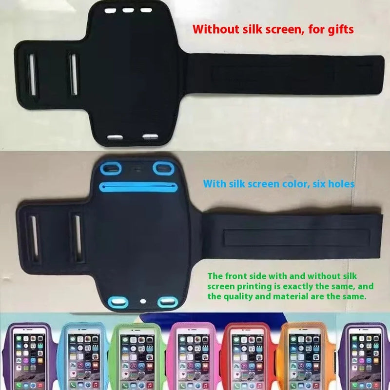 Ultimate Running Sports Phone Case Arm Band - Fits iPhone 15, 14 Pro Max, XR, 6, 7, 8 Plus & Samsung Note Series (Max 7 Inch)